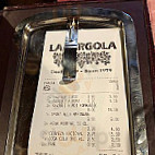 Pizzeria La Pergola menu