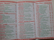 Restaurant Bella Roma menu