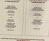 Del Fiume menu