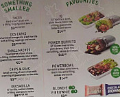 Zambrero Nundah menu