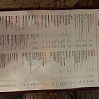 L'Osteria menu