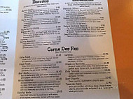 Jalisco Mexican menu