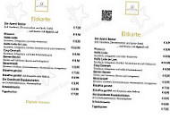 Grandhotel Lienz Orangerie menu