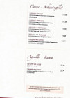 Pizzeria Michelangelo menu