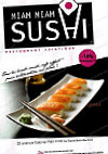 Miam Miam Sushi menu