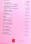 La Tarte Tropezienne menu