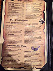 Pirates Landing menu