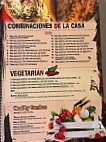 Salsa's Mexican Cafe menu