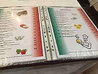 Milano menu