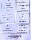 Panthertown Cafe menu