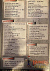 Hammer's Grill menu