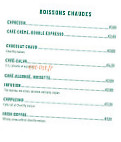 Le Phare St Louis menu