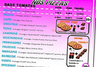 Le Speedway menu