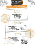 L'annexe menu