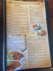 La Terraza Mexican Restaurant menu