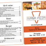 Ivana Pizza Menu