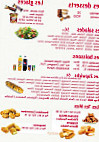 Pizzaino menu