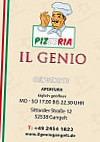 Pizzeria Il Genio menu