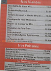 Le Rendez-vous menu