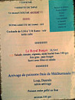 La Luna menu