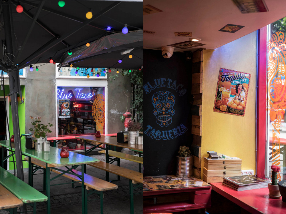 Blue Taco Menu
