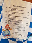 Zum Alten Brauhaus menu