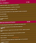 L'oulo menu