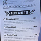 Shake Shaka menu