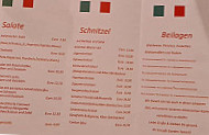 Eiscafé Garden menu