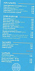 Le Dragon D'or menu