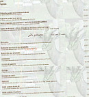 La Gazelle menu