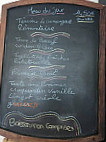 Bar Central menu