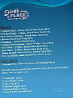 Dick's Place menu