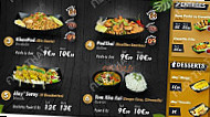 Aloy Thaï menu