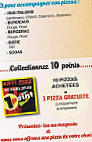 Arti pizz menu