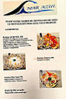 Mar Azul menu