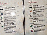 Cerveceria Nueva Orleans menu