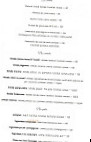 L'amérivière menu