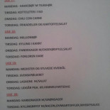 Madkuløren Menu