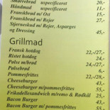 Madkuløren Menu
