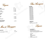 Dyvig Badehotel Menu