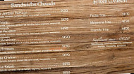 Les Paludiers menu