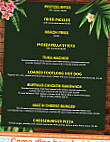 Island Beach Bar And Restaurant menu