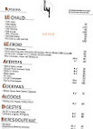 La Cabane D'oleron menu