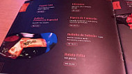 Costa Dourada menu