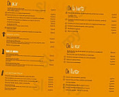 Dediez menu