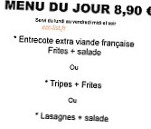 Chez fanny menu