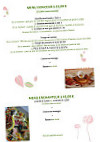 Restaurant Le Relais des Anges menu