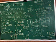 Elderland Co Op menu