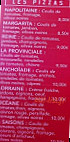 La Cascade De Moussan menu